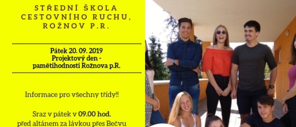 Projektový den - 20. 9. 2019