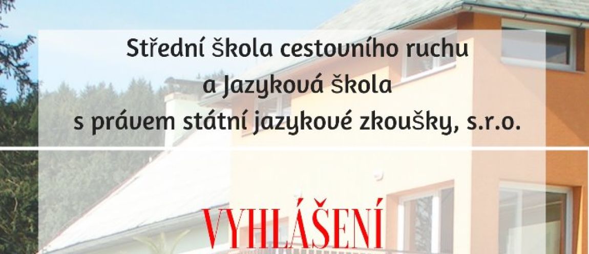 Vyhlášení 3. kola přijímacího řízení pro školní rok 2019/2020