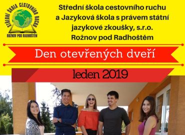 Obrázek k aktualitě Dny otevřených dveří v měsíci leden a únor