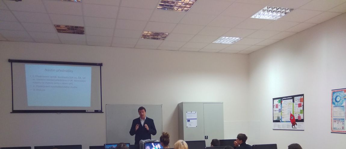 Přednáška Velká Británie očima českého studenta