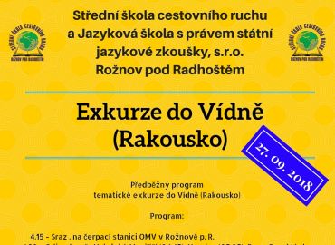 Obrázek k aktualitě Exkurze Vídeň 2018 - informace
