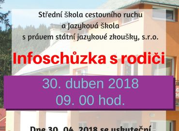 Obrázek k aktualitě Infoschůzka s rodiči