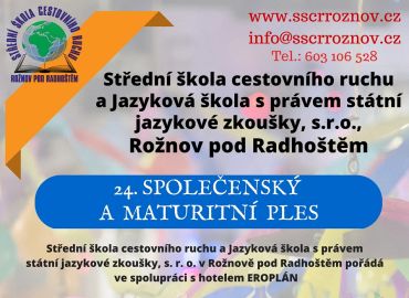 Obrázek k aktualitě 24. Společenský a maturitní ples