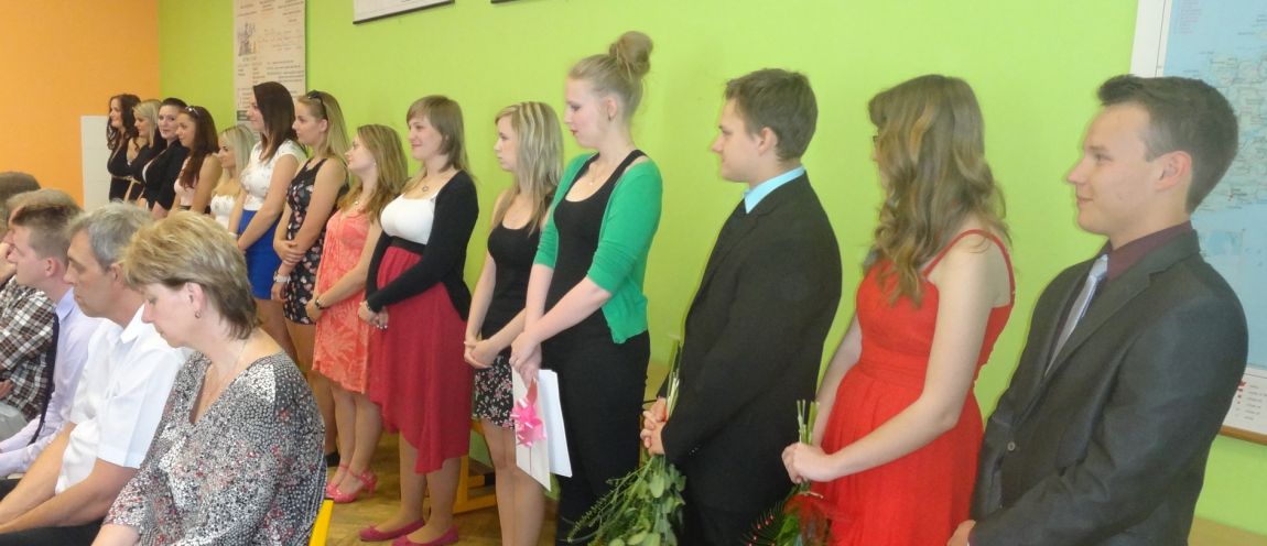 Předávání maturitního vysvědčení - 2015